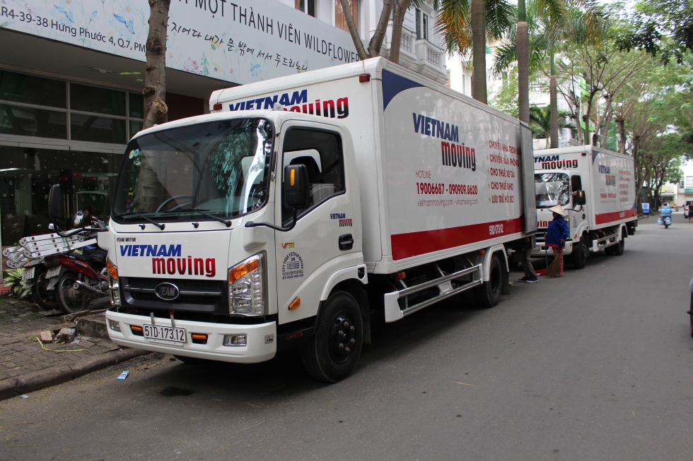 Xe tải cung cấp dịch vụ cho thuê xe tải theo tháng tại Vietnam Moving