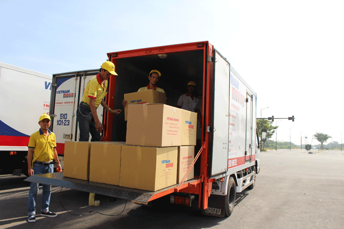 Dịch vụ cho thuê xe tải quận 12 TPHCM - Chuyên nghiệp tại Vietnam Moving. 
