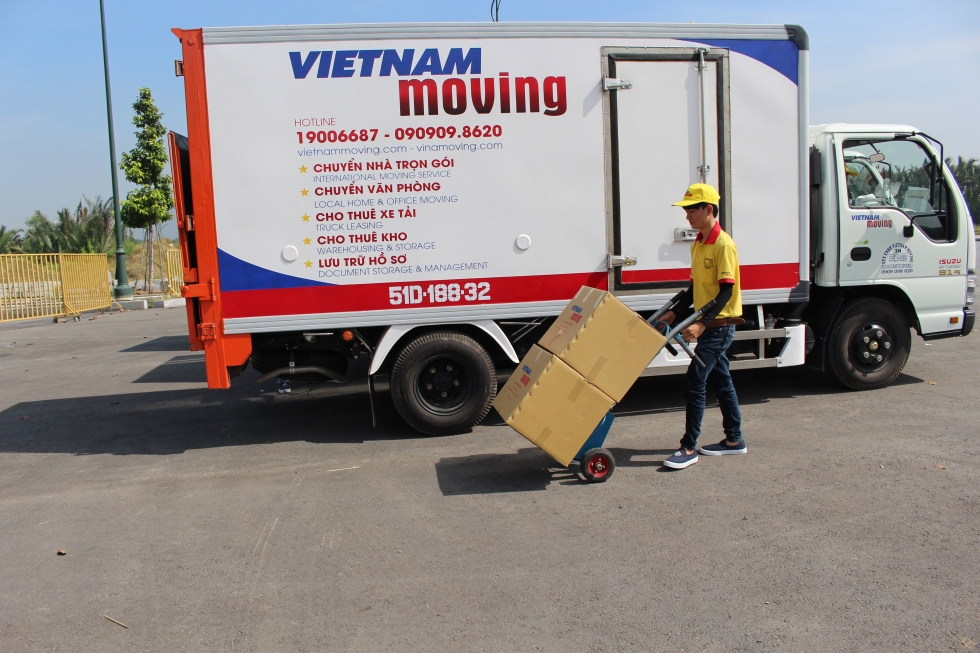 Dịch vụ cho thuê xe tải 2 tấn chở hàng tại Vietnam Moving