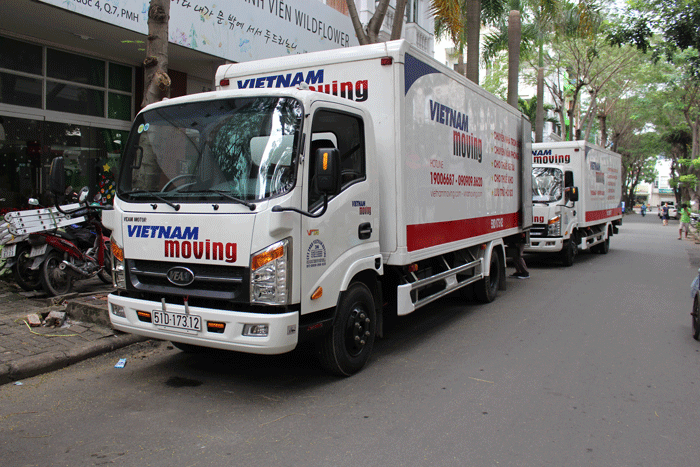 Xe taxi tải cung cấp dịch vụ chuyển nhà quận 3 chuyên nghiệp tại Vietnam Moving