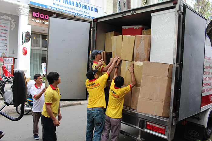 Hệ thống xe taxi tải nhỏ dịch vụ cho thuê xe tải nhỏ tại Vietnam Moving