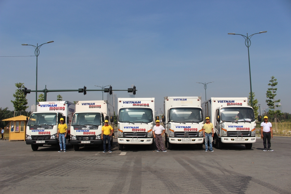 Xe taxi  tải cung cấp dịch vụ chuyển nhà quận 7 tại Vietnam Moving