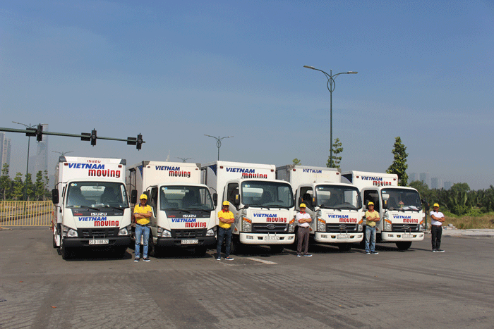 Xe tải dịch vụ chuyển nhà quận 9 tại Công ty Vietnam Moving